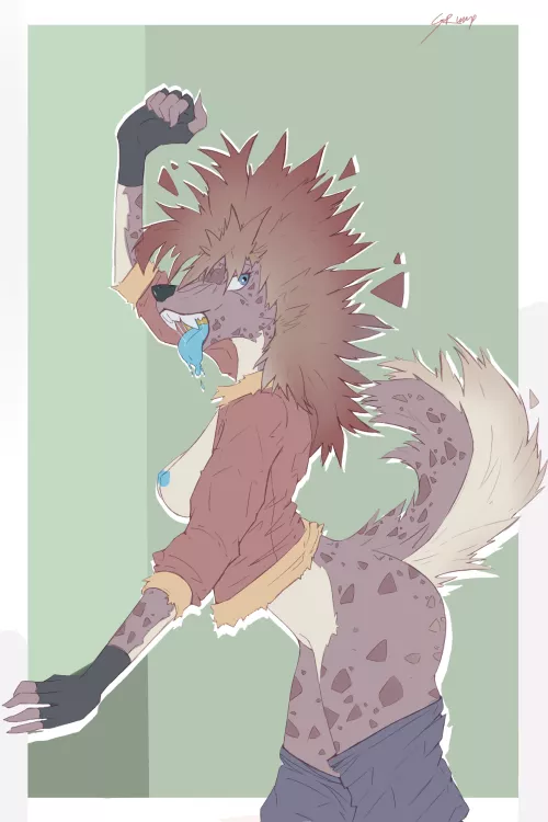 Hyena Girls are fine [F] (art by me)