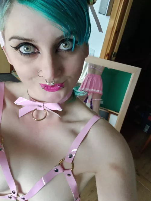 I got cute instead of scary for Halloween. love my tail 🥰