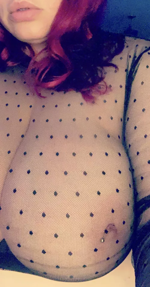 I know you wanted me to wear something see thru