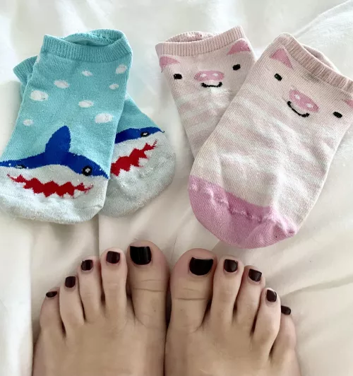 I love cute fun socks!