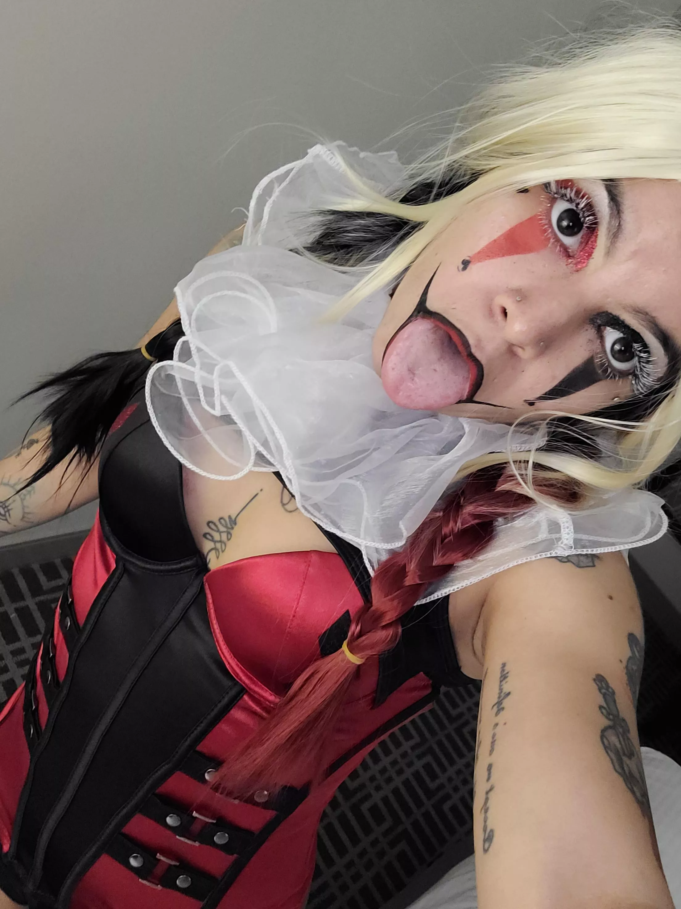 I was Harley Quinn this year for Halloween