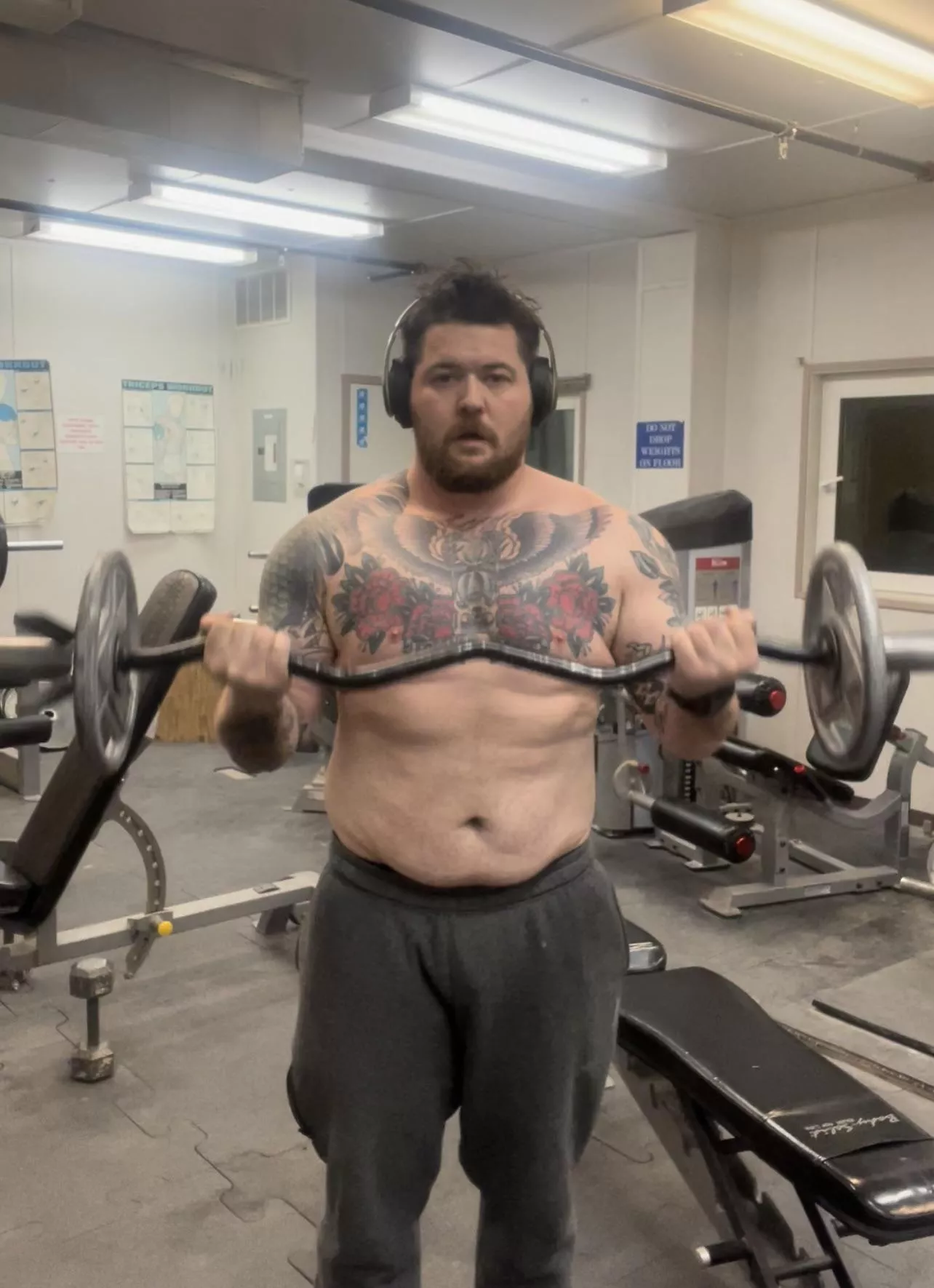 I work out but also like food lol.