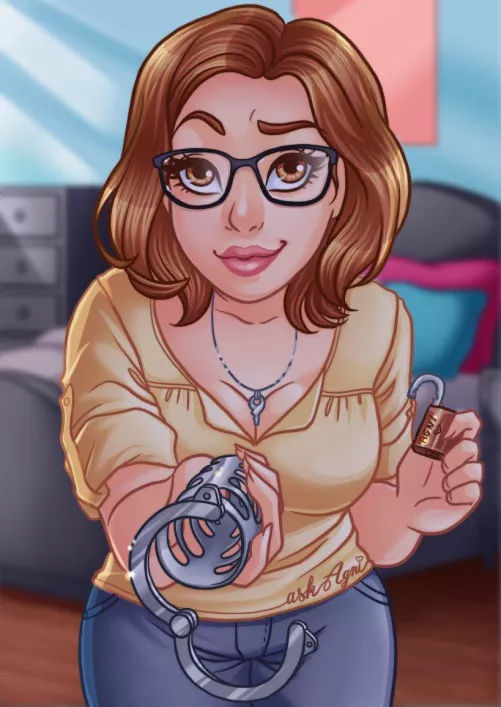 If you are not even 6” then you definitely shouldn’t be allowed to wander around uncaged, don’t you think ? 🔒😈💦