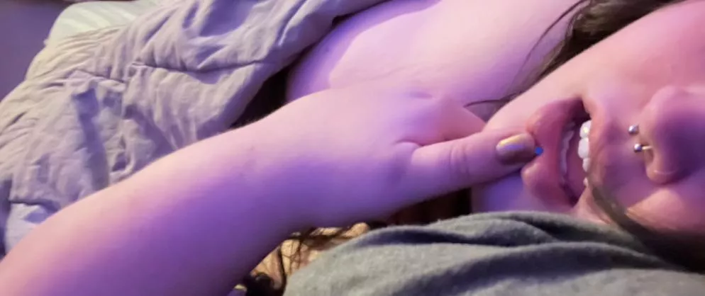 It just snowed here. Keep me warm??