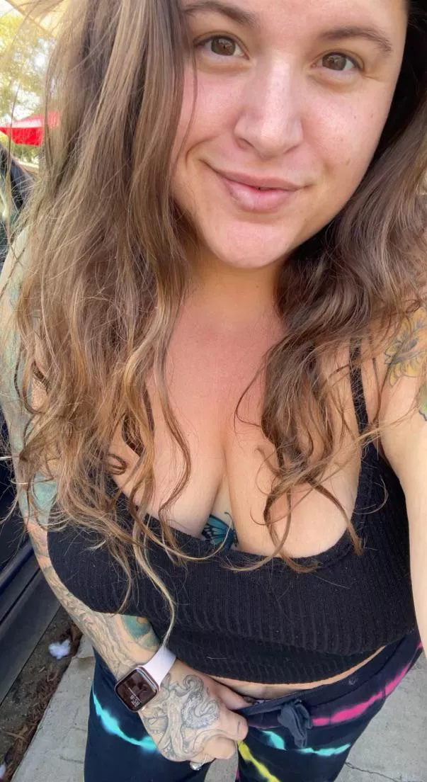 let this bbw covered in ink with big naturals titties quench your thirst!