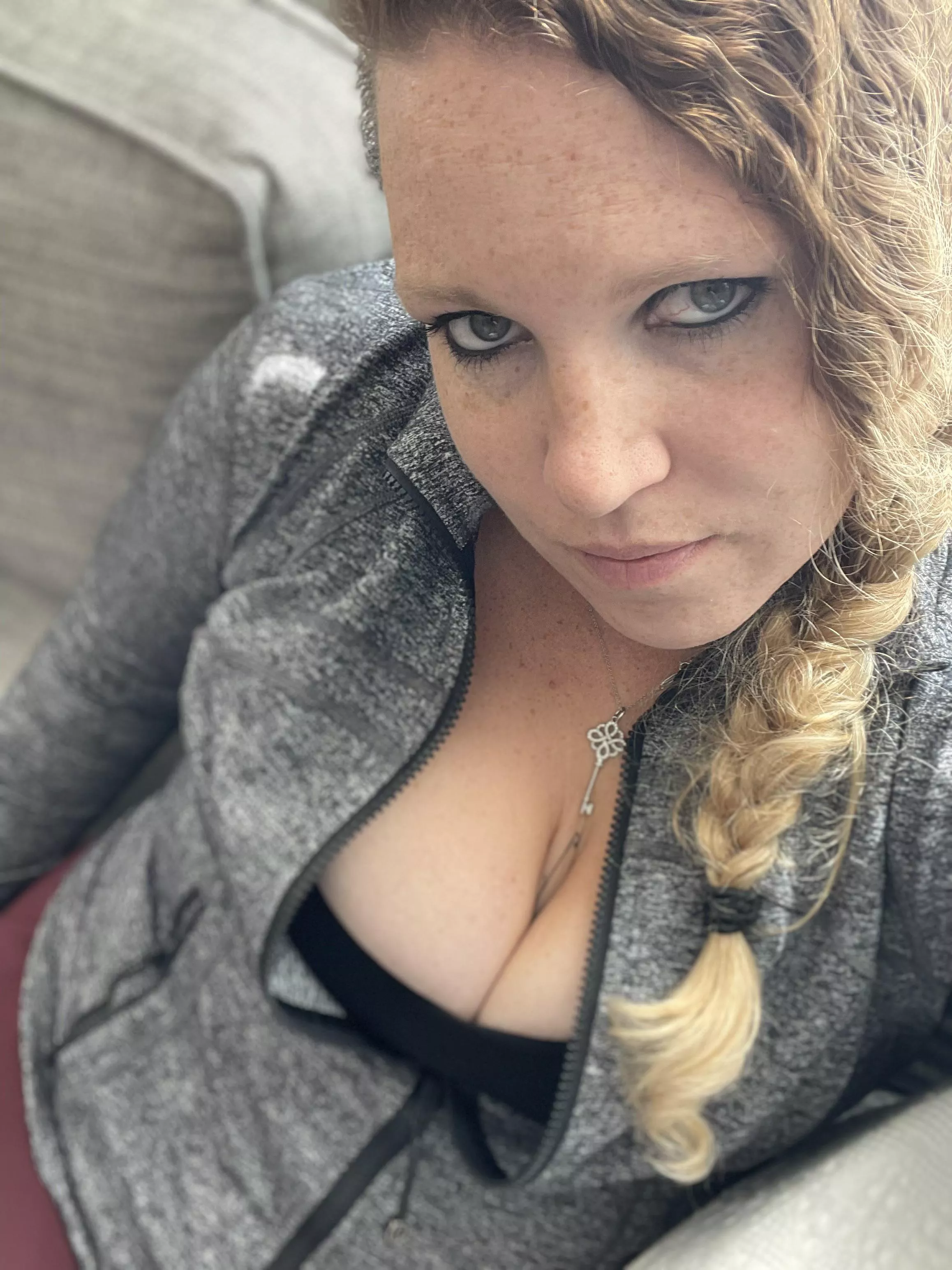 Look down my shirt to see the ink 😘