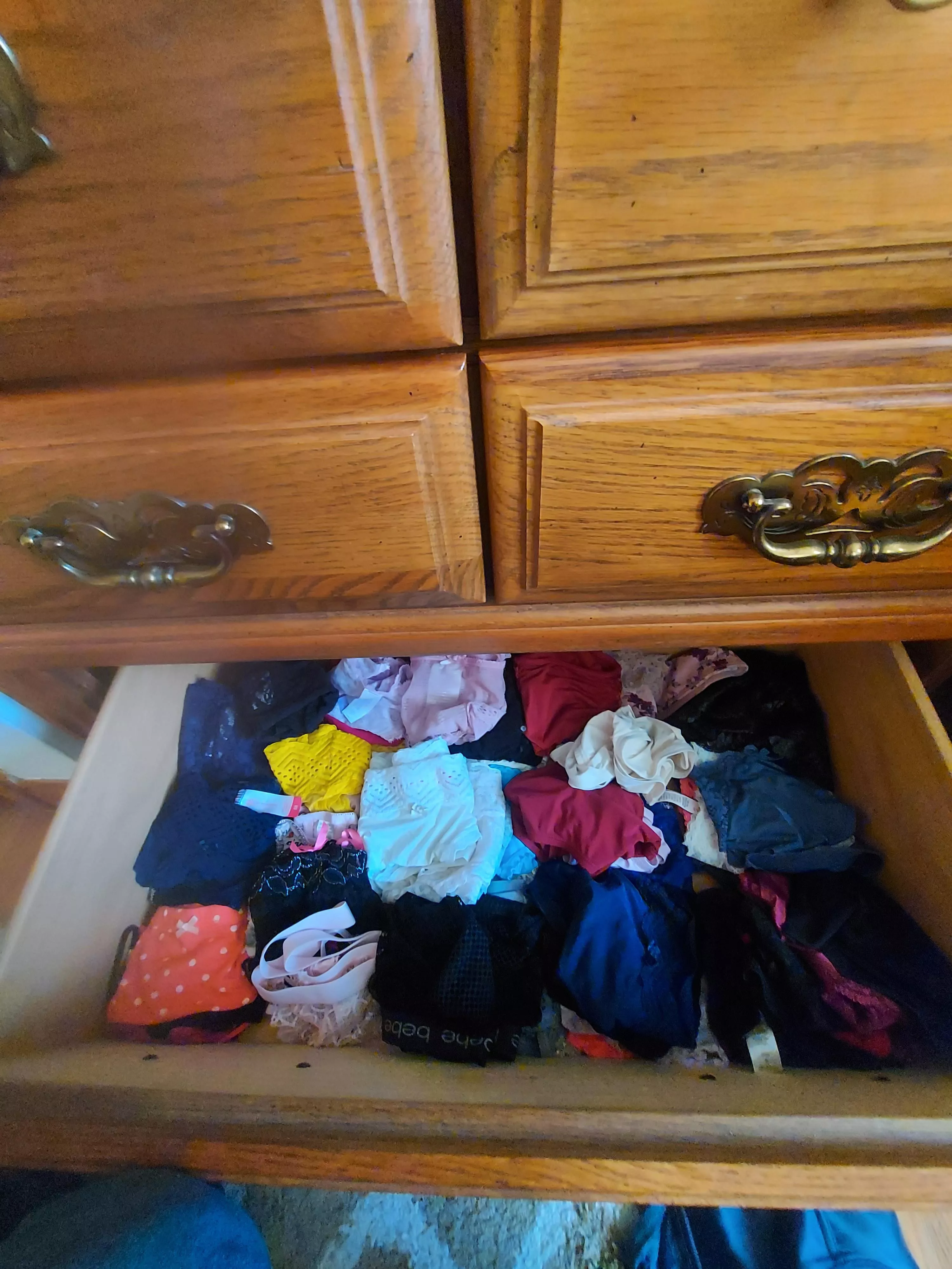 my 1st drawer of panties