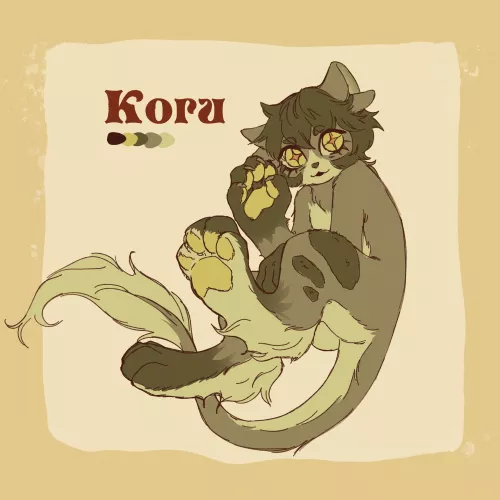 My Fursona, Koru :3