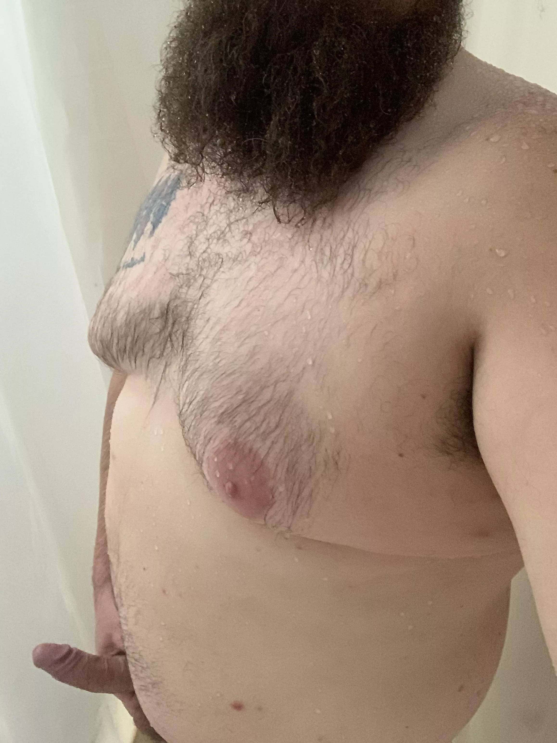 My shower got a little too steamy, want to help cool me down??