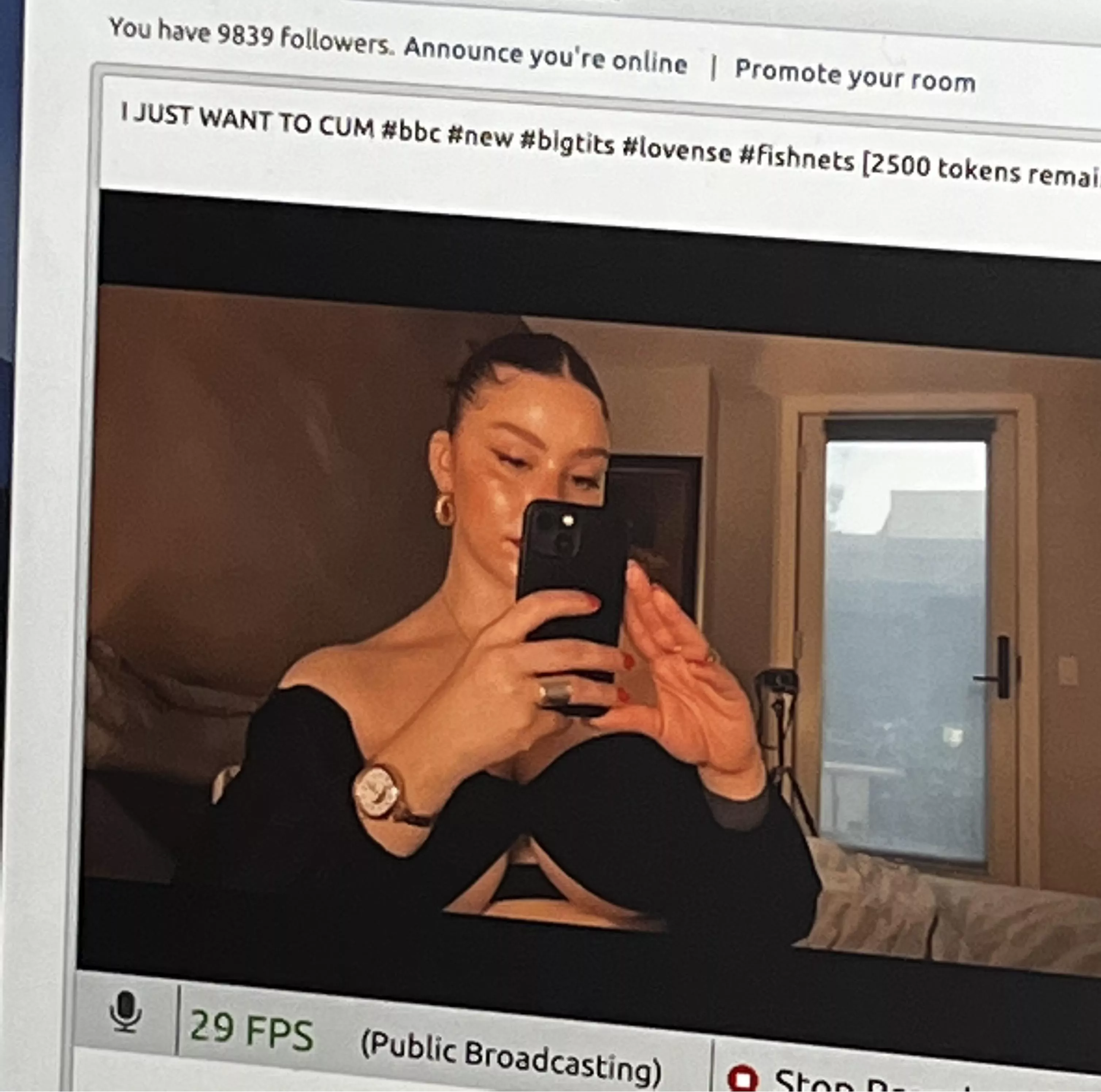 Never thought I’d love being a cam girl this much! Link below. ;)