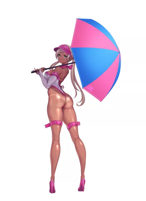 Pink Highleg Leotard (Toriseru) [Original]