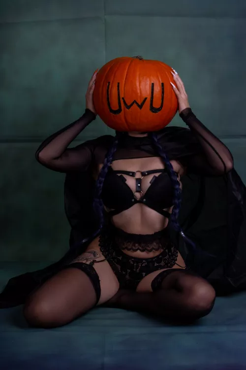 Pumpkin witch