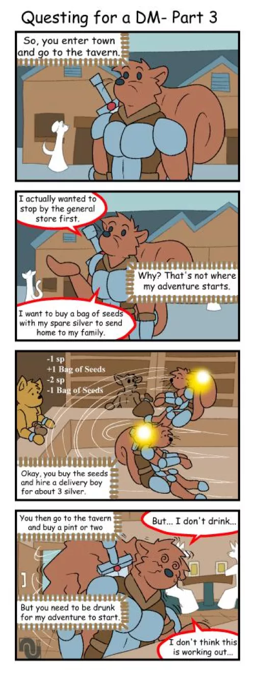 Questing for a DM part 3 by NenanaUso