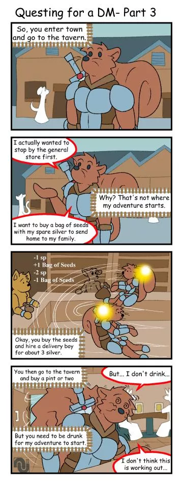 Questing for a DM part 3 by NenanaUso