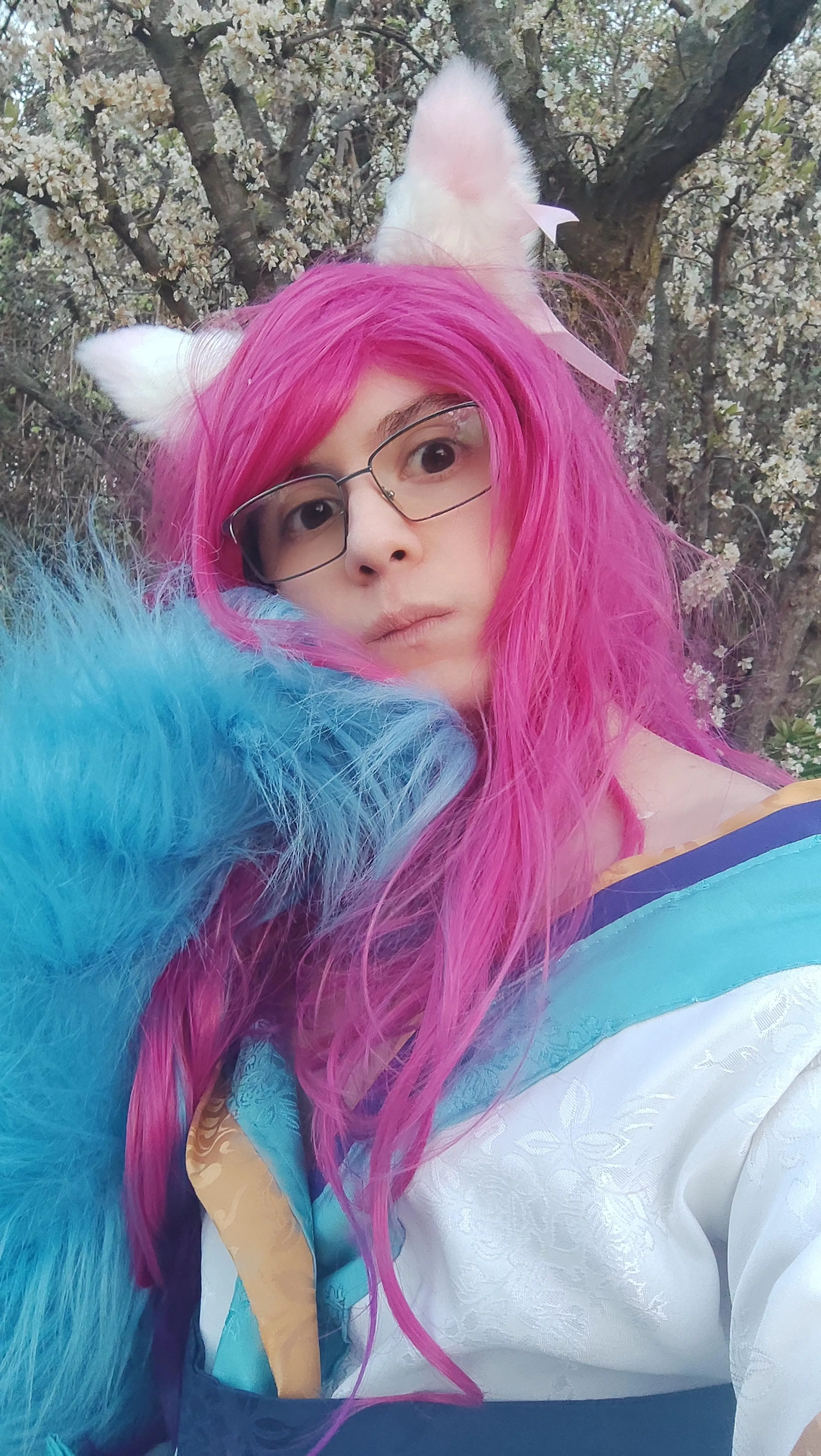 Spirit Blossom Ahri cosplay!