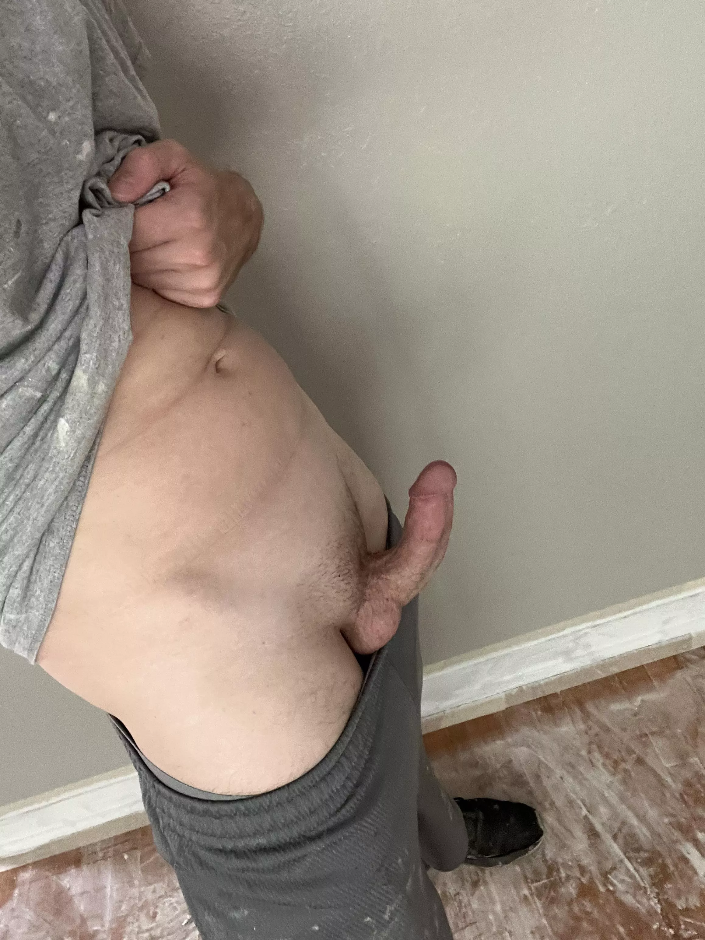 Suck me while I work?