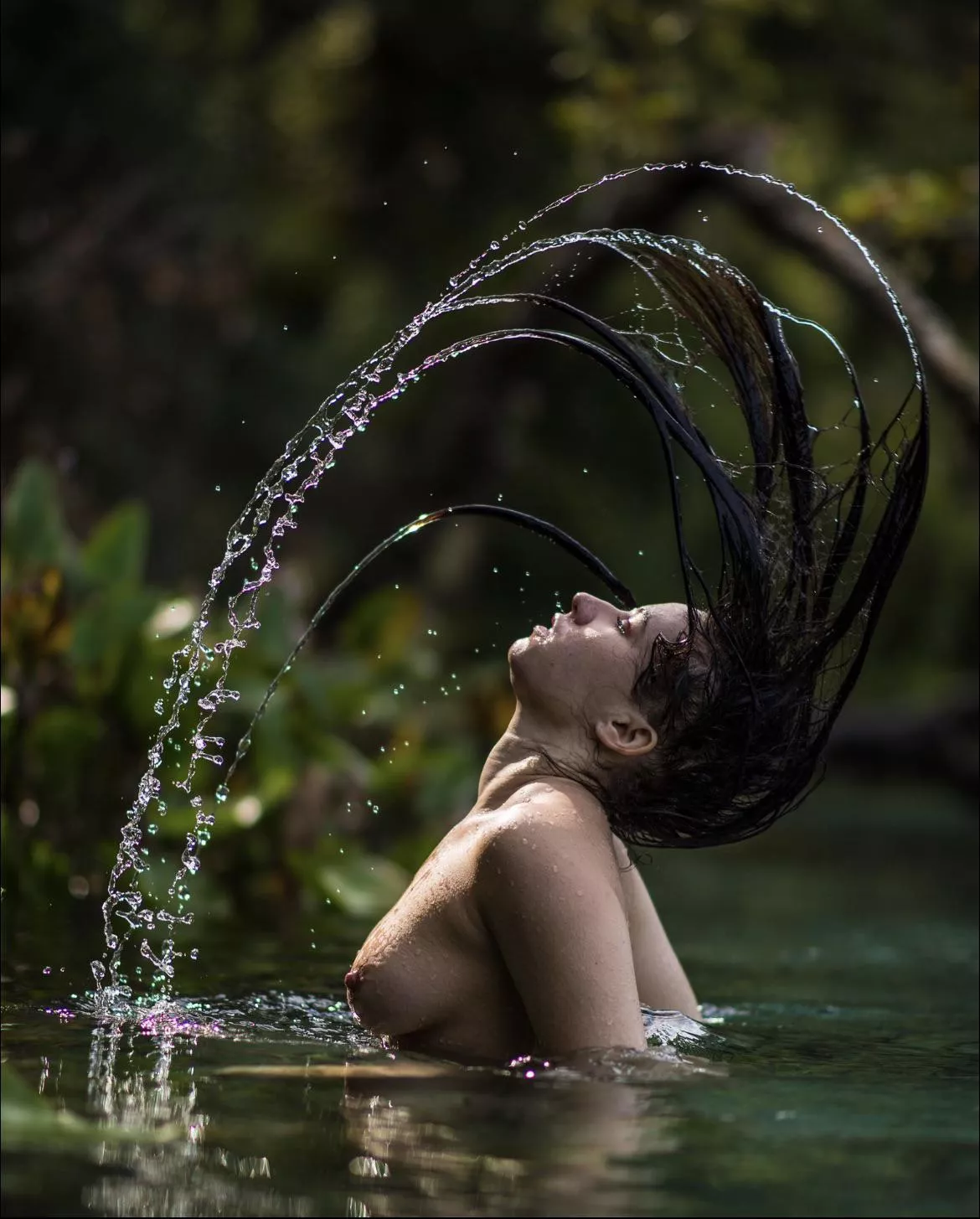 Swimming naked in public makes me horny