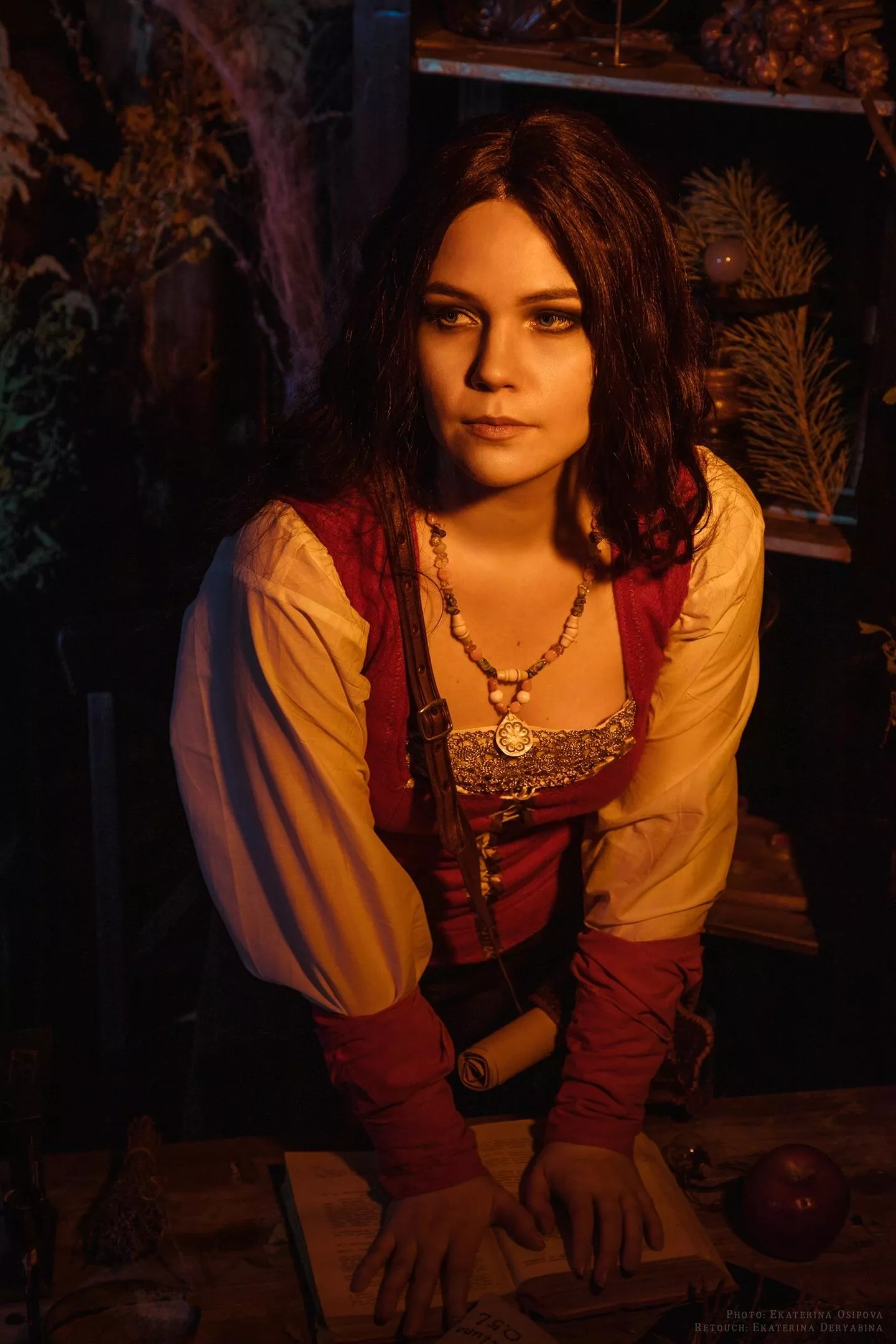 Tomira the herbalist from the Witcher 3 by Felora