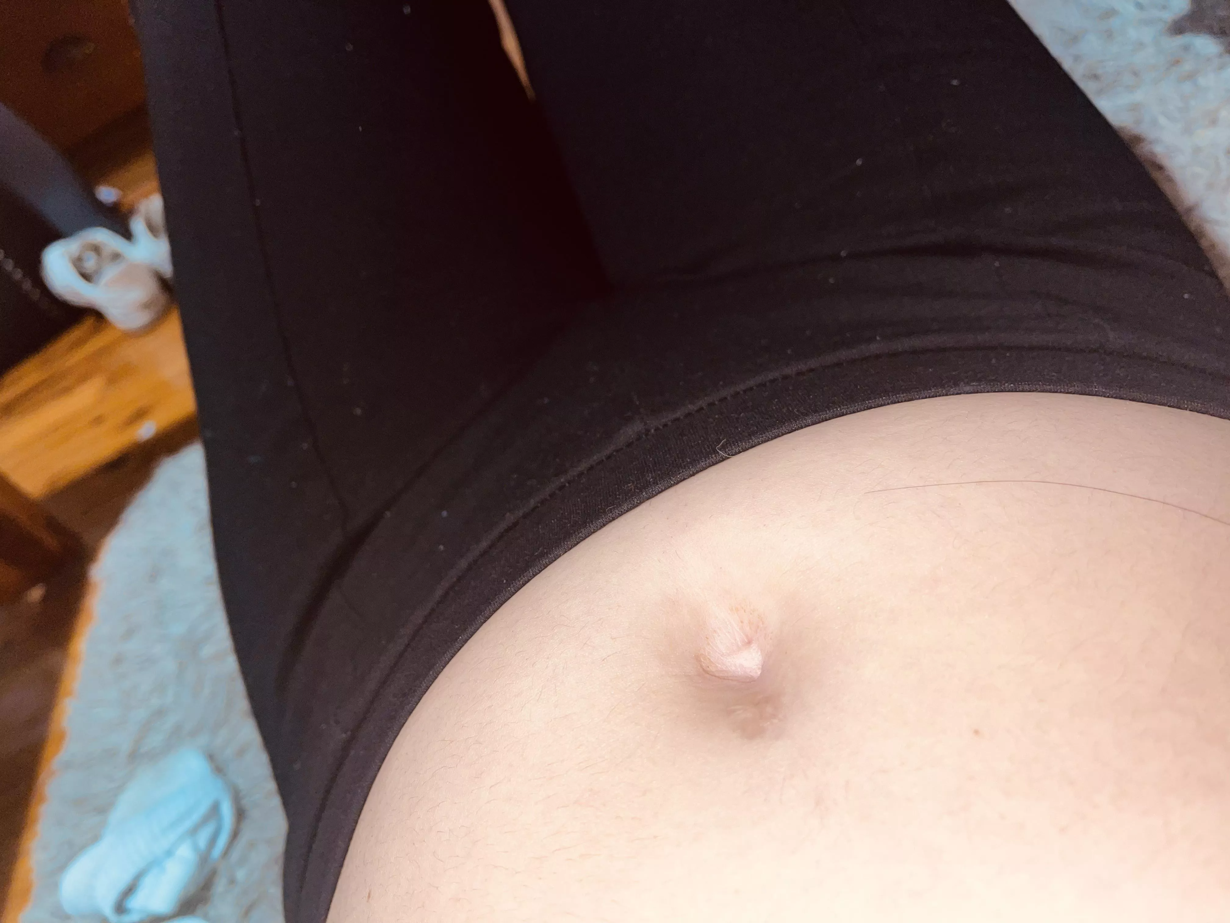 Up and close with my belly button hehe
