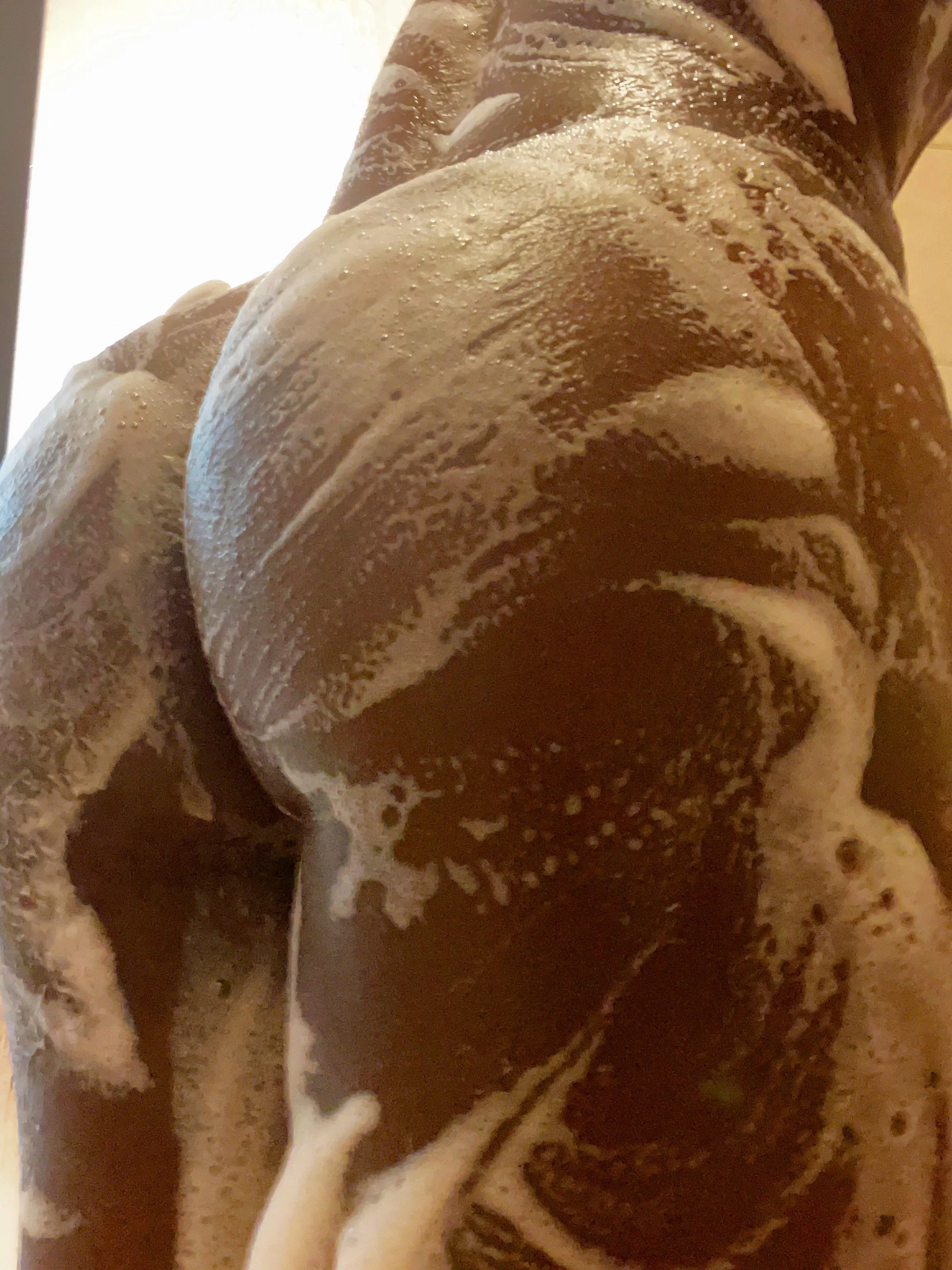 wanna grab my ass while I shower?