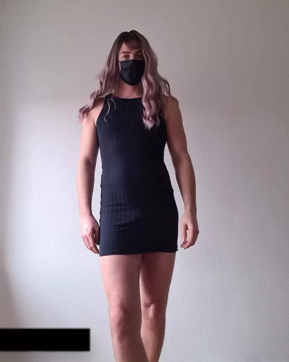 wish i looked cuter in feminine clothes