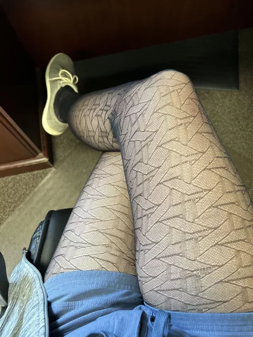 Would love to see the data on how wearing nylons affects my sales numbers at work!