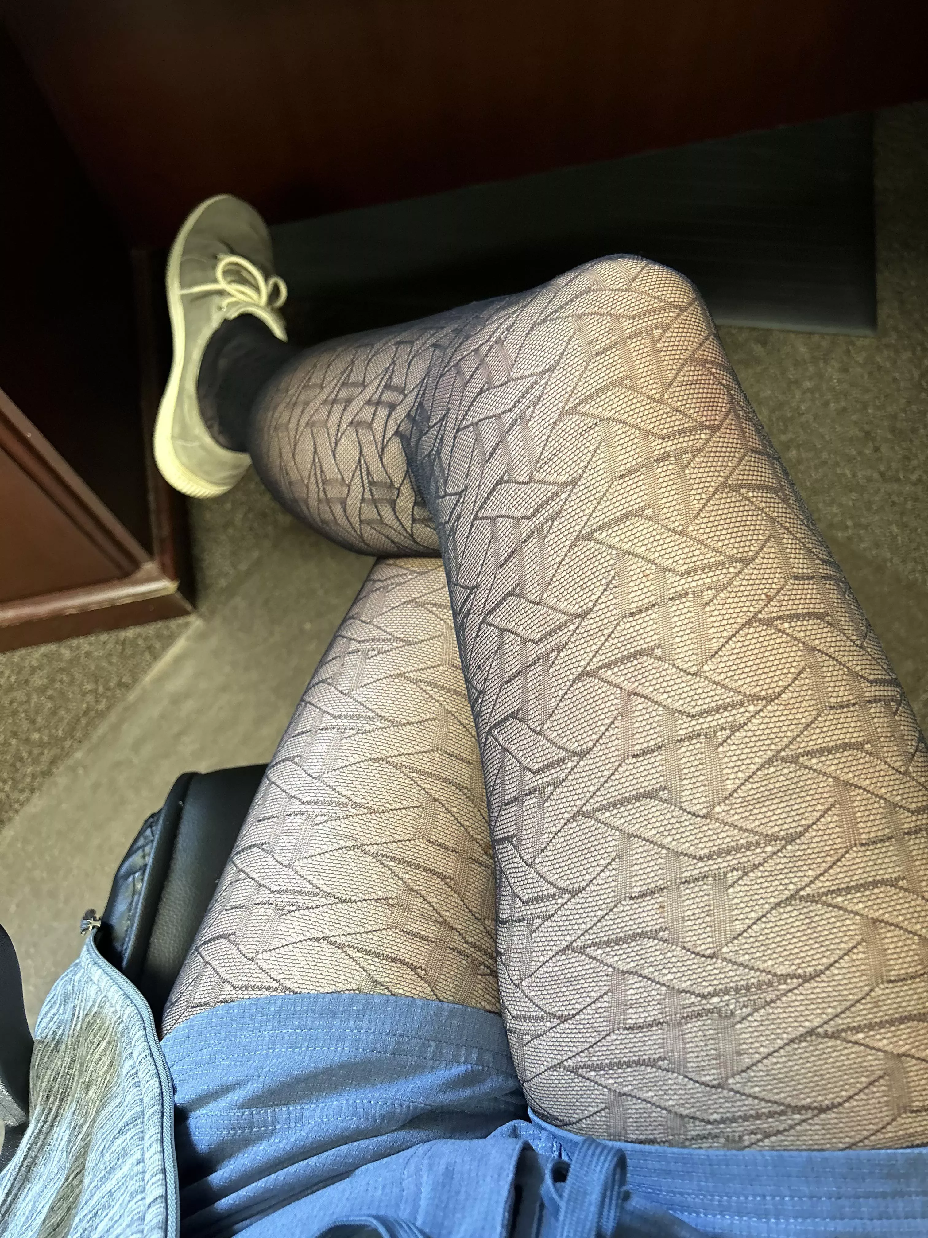 Would love to see the data on how wearing nylons affects my sales numbers at work!