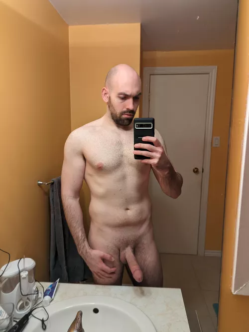 would you bend over or get on your knees?