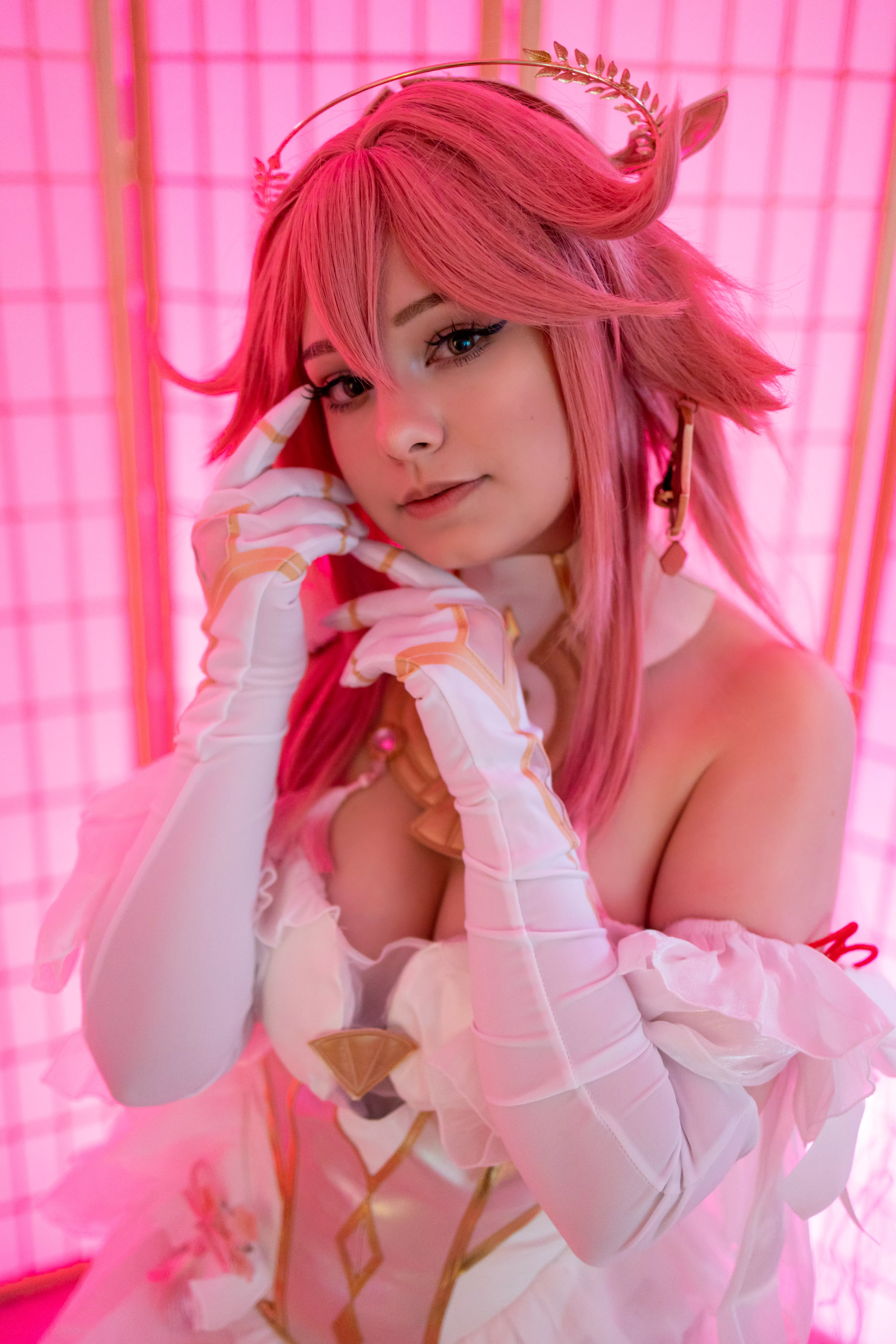 Yae Miko Bride Cosplay by Shizuki Cosplay (self)