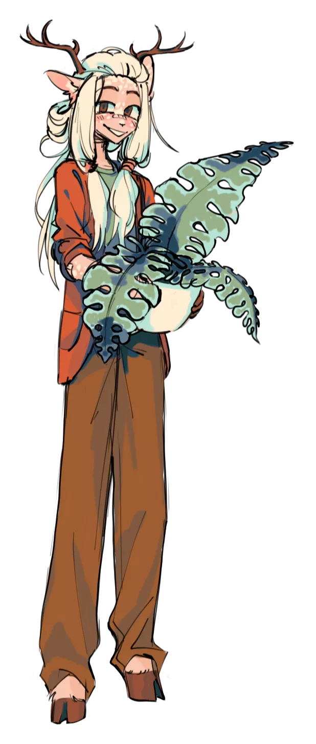 a little sketch of my character