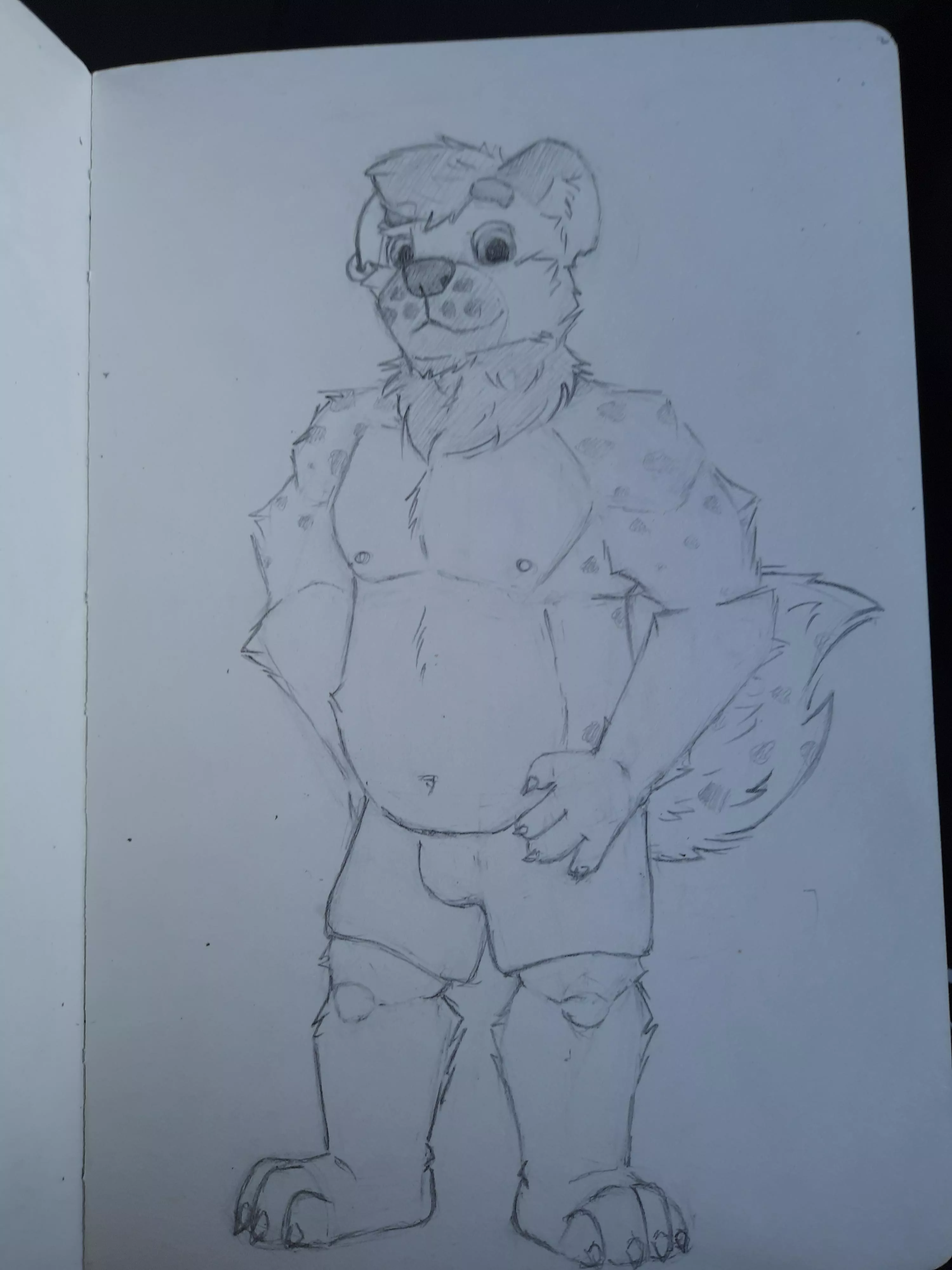A sketch of my sona i've drawn recently ^^