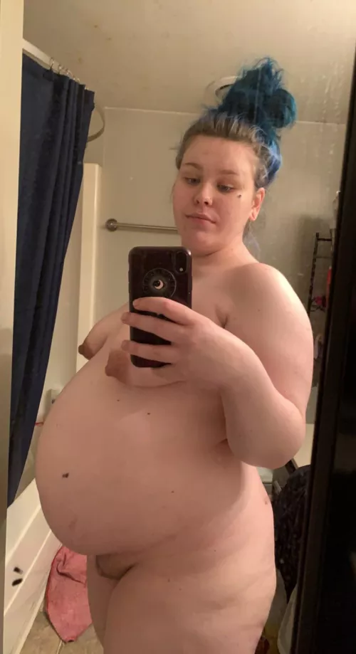 about to pop 🥰🤣