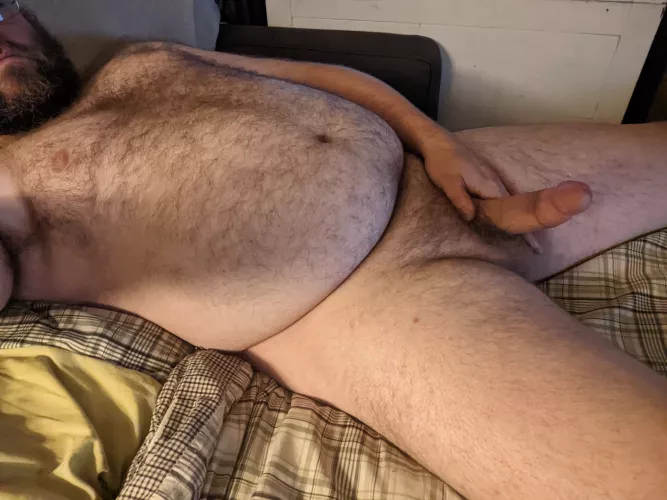 Am I up too late or too early? Either way, any women awake and want a taste? DMs always open!