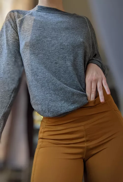 Are gray sweaters like gray sweatpants but for ladies?
