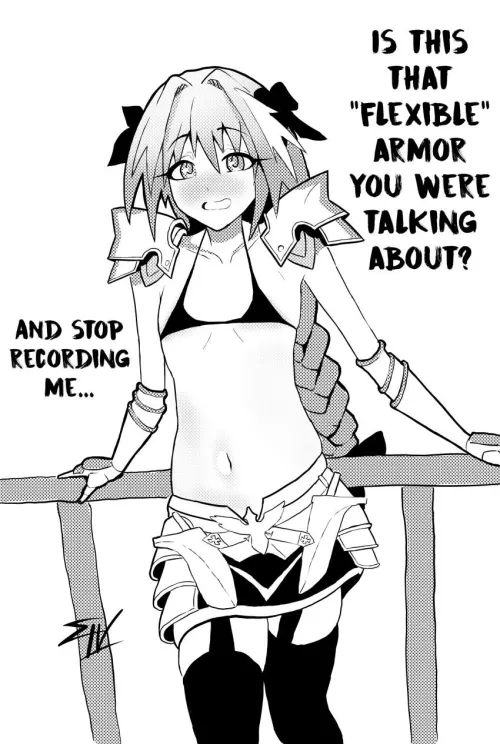 Astolfo’s new armor