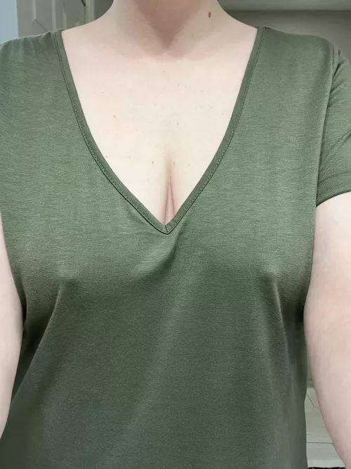 Beat of both worlds, cleavage and nips 😉