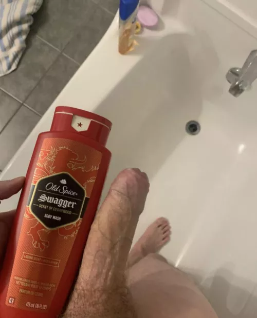 Before a shower