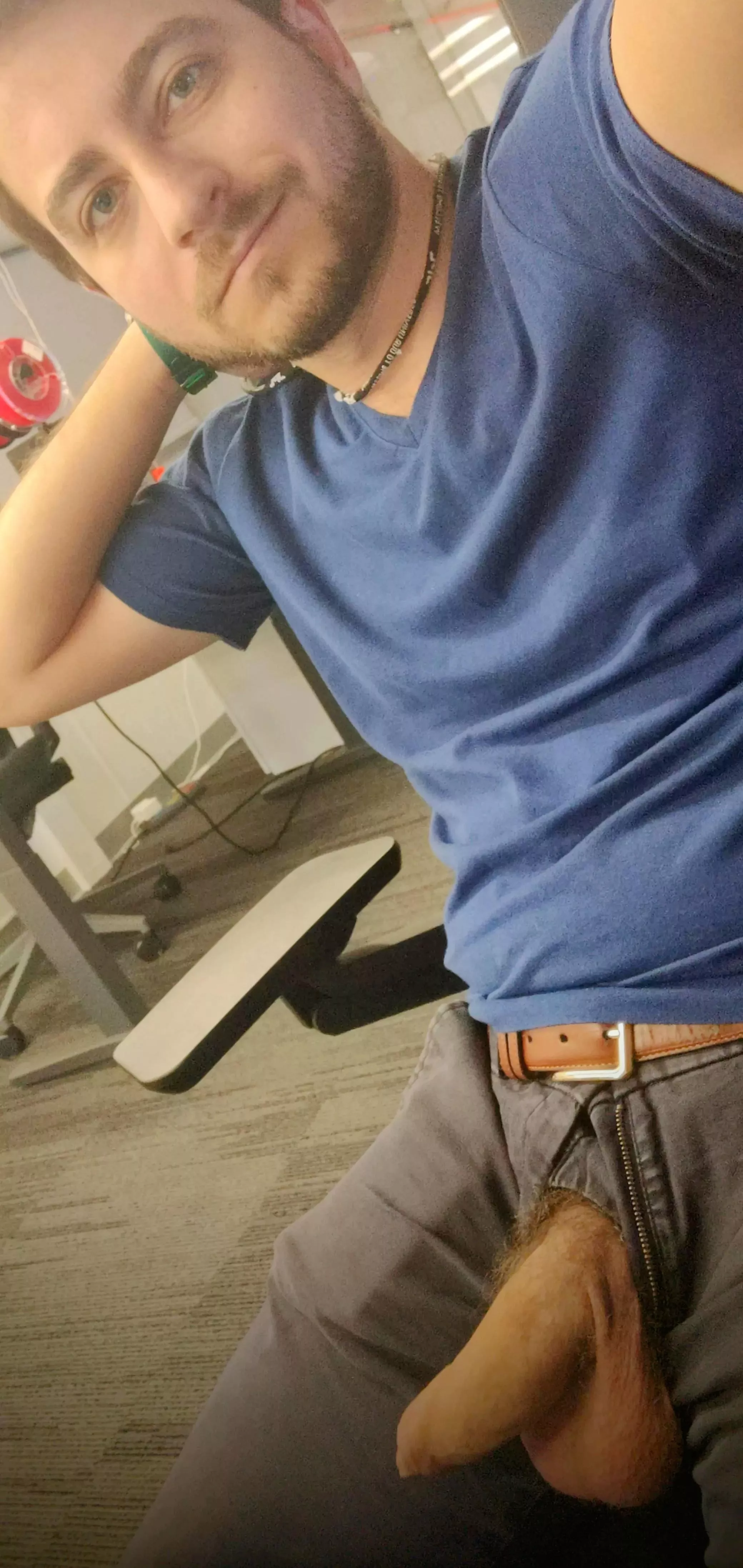 Big cock, big balls.