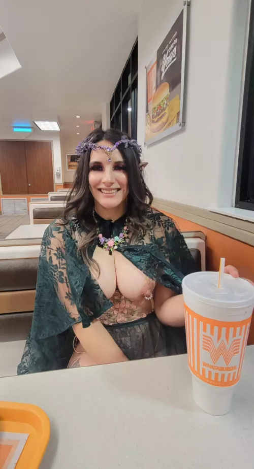 boobs and burgers , the best combo