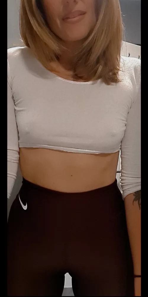 Braless? me? again? yes, yes, yes.