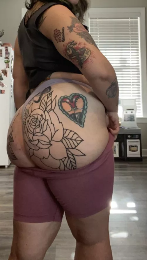 By the way, I tattooed my ass