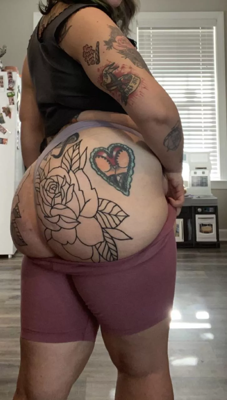 By the way, I tattooed my ass