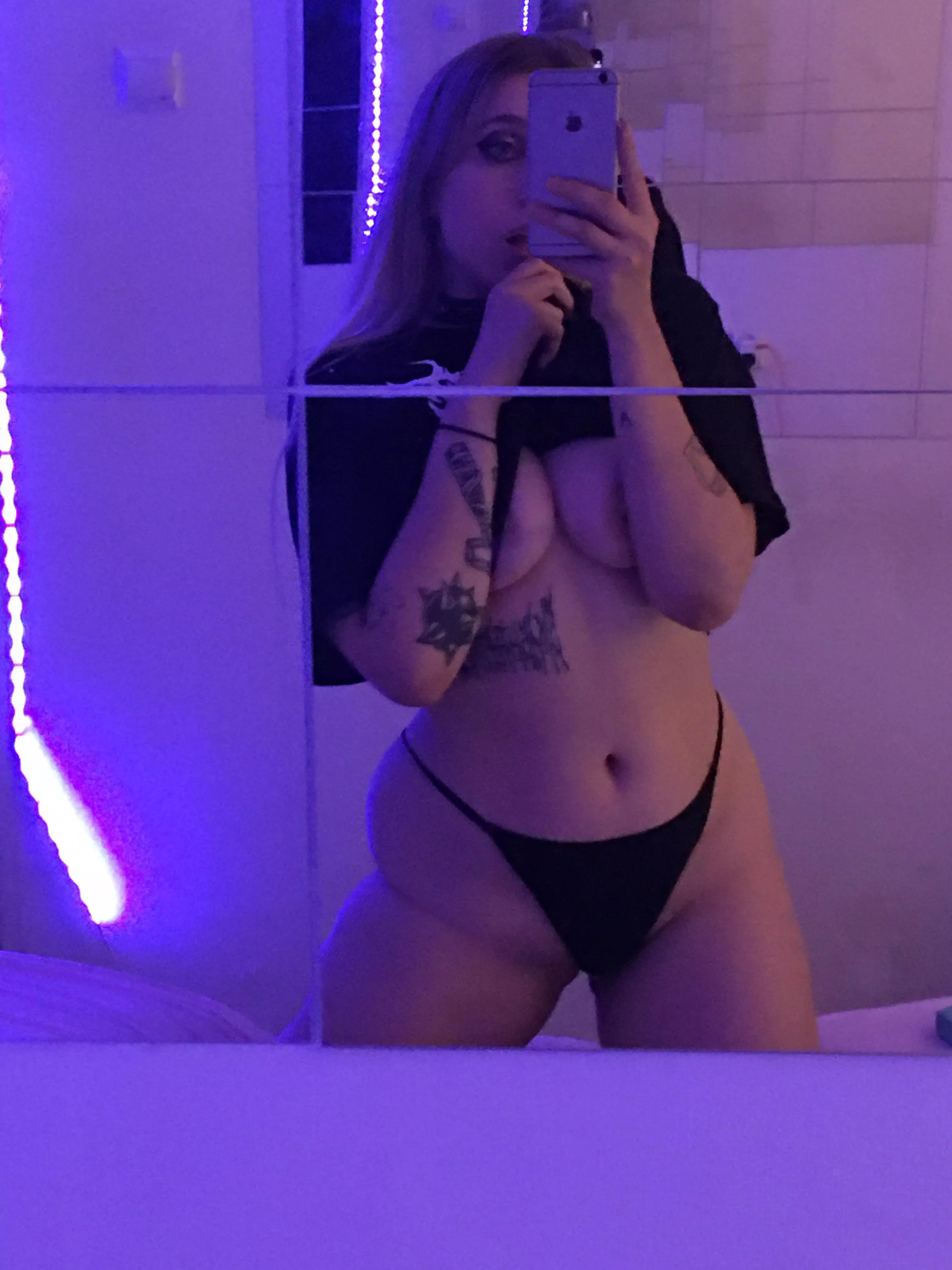 Can I be your always horny goth gf?