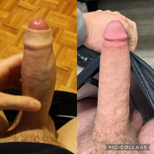 Cast those votes on who’s bigger we’ll post the winner tonight!