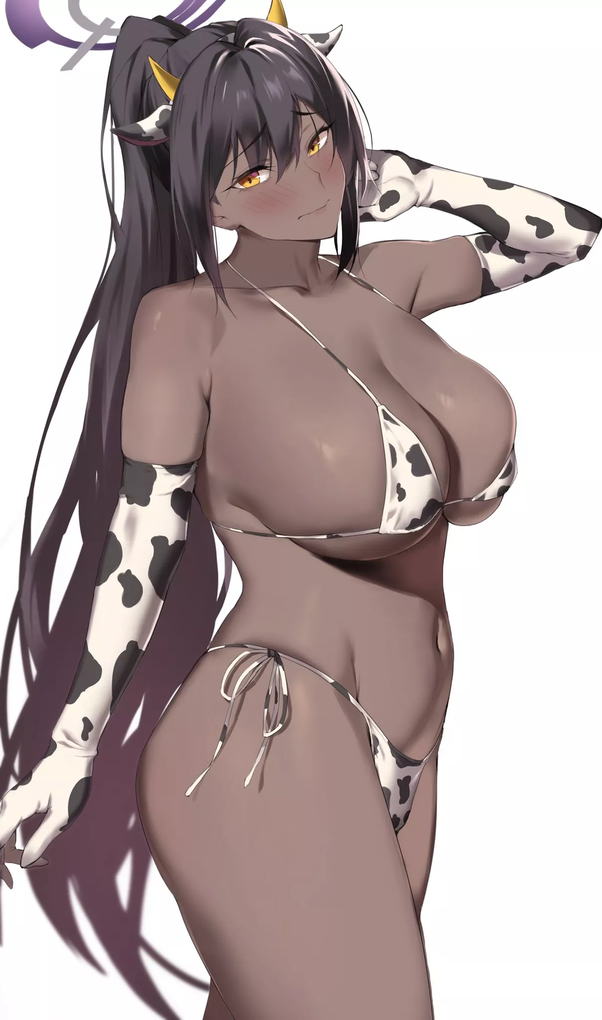 Cowkini Karin [Blue Archive] (Ichonose)