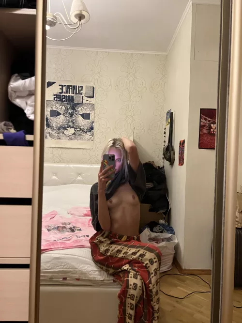 Cute and little until we’re alone in bed