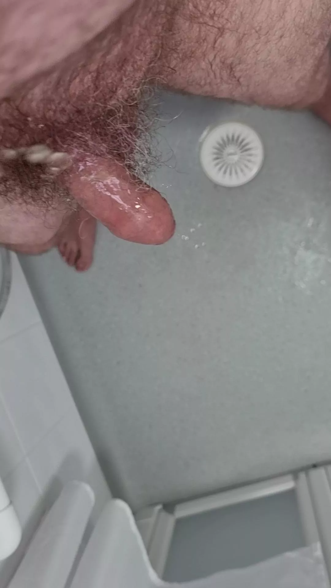 Dribbling piss on my cock... Who wants to taste?