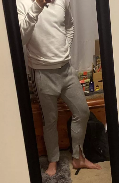 Even through my briefs