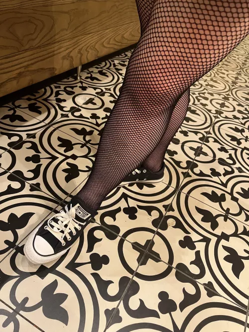 Feeling cute in my chucks