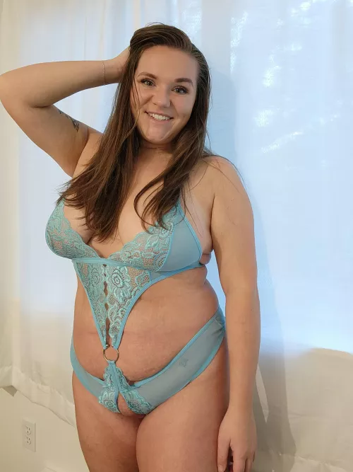 Feeling myself in my new lingerie